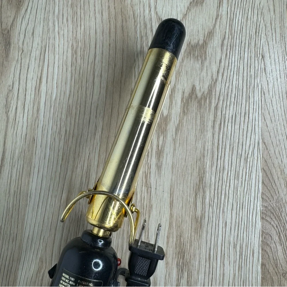 Hot Tools Gold Barrel Curling Iron‎ 1” Wand? - Used- See Description